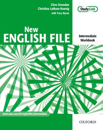 New English File Intermediate Workbook with Answer Booklet and Multi ROM book cover
