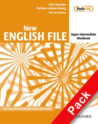 New English File Upper Intermediate Workbook with Answer Booklet and Multi ROM book cover