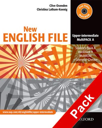 New English File Upper Intermediate Multipack A book cover