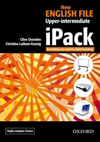 New English File Upper Intermediate iPack Single User book cover