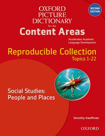 Oxford Picture Dictionary for the Content Areas Reproducibles People and Places book cover