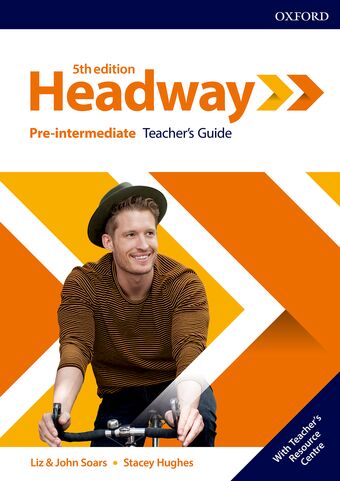 Headway Pre-Intermediate Teacher's Guide with Teacher's Resource Center book cover