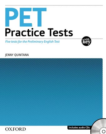 PET Practise Tests With Key and Audio CD Pack book cover
