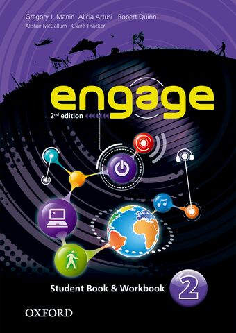 Engage Level 2 Student Book and Workbook with MultiROM book cover