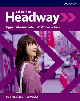 Headway Upper-Intermediate Workbook with key book cover