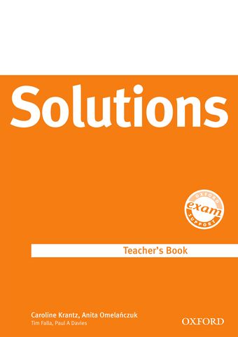 Solutions Upper-Intermediate Teachers Book book cover
