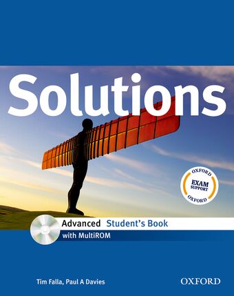 Solutions Advanced Students Book with MultiROM Pack book cover
