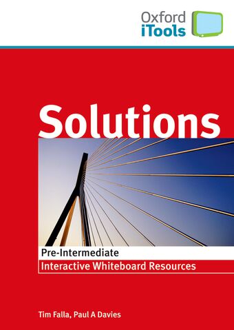 Solutions Pre-Intermediate iTools book cover