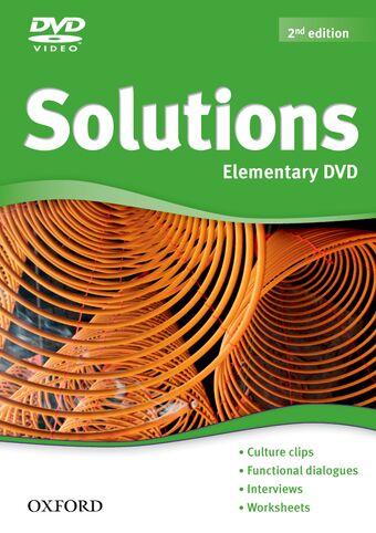 Solutions Elementary DVD book cover