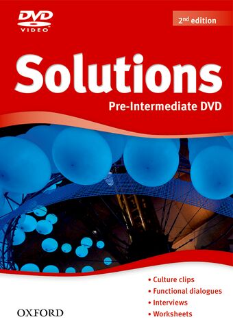 Solutions Pre-Intermediate DVD book cover