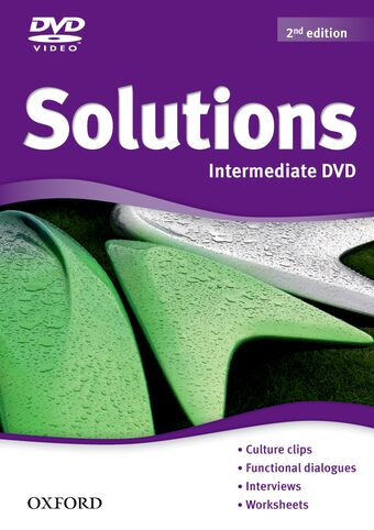 Solutions Intermediate DVD book cover