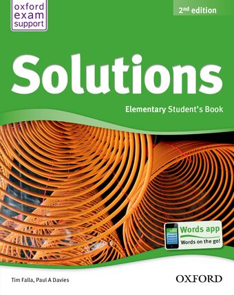 Solutions Elementary Student's Book book cover