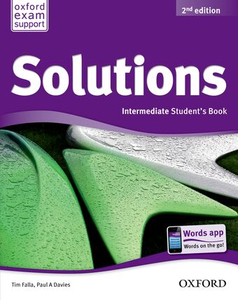Solutions Intermediate Student's Book book cover