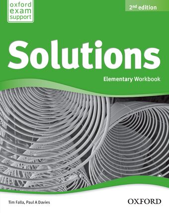 Solutions Elementary Workbook book cover
