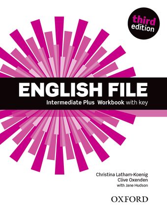 English File Intermediate Plus Workbook with Key book cover