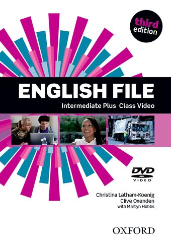 English File Intermediate Plus Class DVD book cover