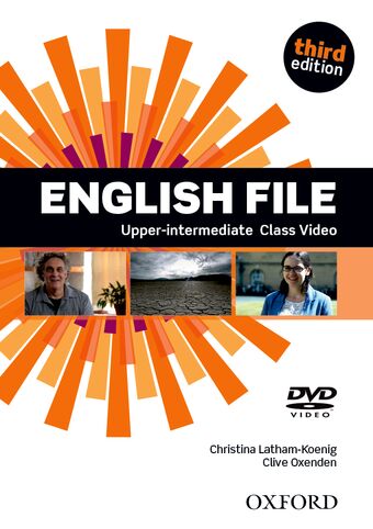 English File Upper Intermediate Class DVD book cover