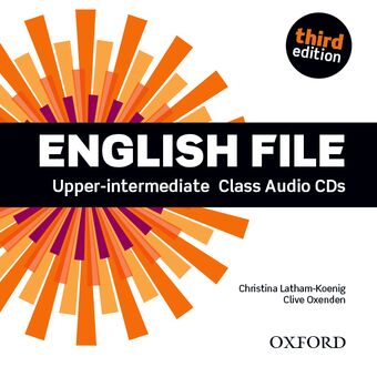 English File Upper Intermediate Class Audio CD book cover
