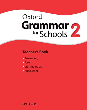 Oxford Grammar for Schools 2 Teacher's Book and Audio CD Pack book cover