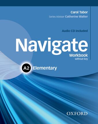 Navigate Elementary A2 Workbook and Audio CD Without Key book cover