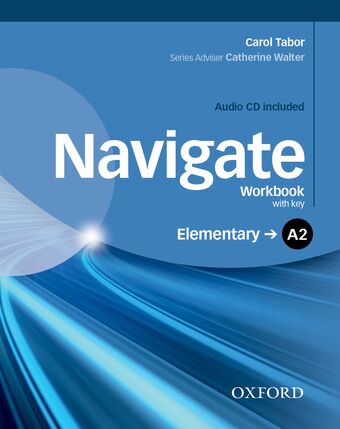 Navigate Elementary A2 Workbook and Audio CD With Key book cover
