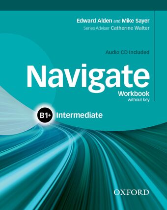 Navigate Intermediate B1+ Workbook and audio CD without key book cover
