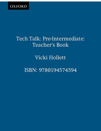 Tech Talk Pre-Intermediate Teacher's Book book cover