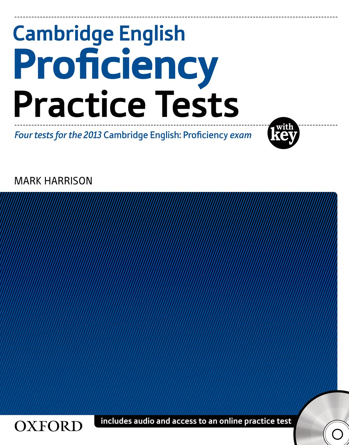 Cambridge English: Proficiency Practice Tests with Key and Audio CDs Pack book cover