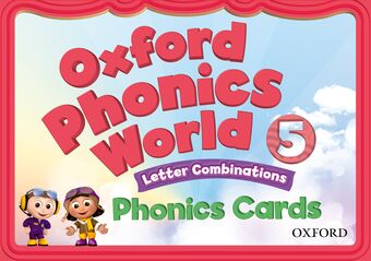 Oxford Phonics World Level 5 Phonic Cards book cover