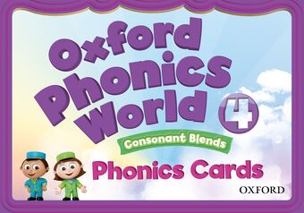 Oxford Phonics World Level 4 Phonic Cards book cover