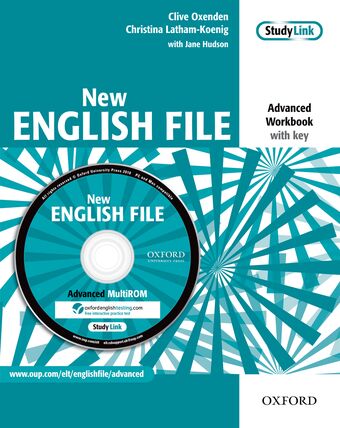 New English File Advanced Workbook & Mulit-Rom Pack book cover