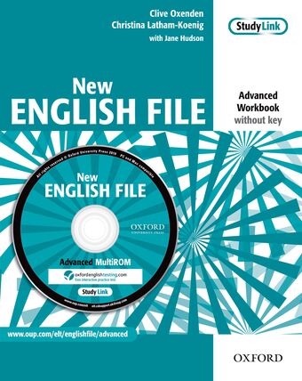 New English File Advanced Workbook (Without Key) and Multirom book cover