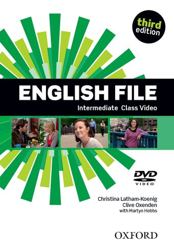 English File Intermediate Class DVD book cover