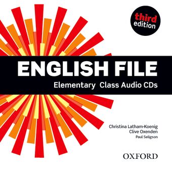 English File Elementary Class Audio CDs book cover