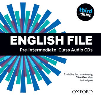 English File Third Edition Pre Intermediate - Class Audio CDs book cover
