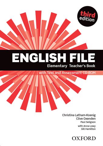English File Elementary Teacher's Book with Test and Assessment CD-ROM book cover