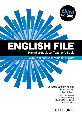 English File Pre-Intermediate Teacher's Book with Test and Assessment book cover