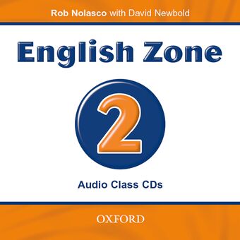 English Zone 2 Class Audio CDs (2) book cover