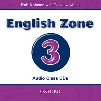 English Zone 3 Class Audio CDs (2) book cover