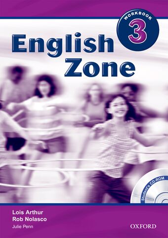 English Zone 3 Workbook with CD-ROM Pack book cover