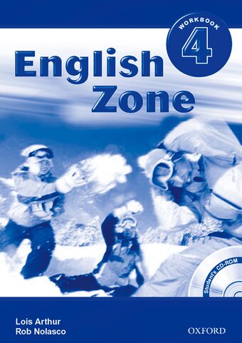 English Zone 4 Workbook with CD-ROM Pack book cover