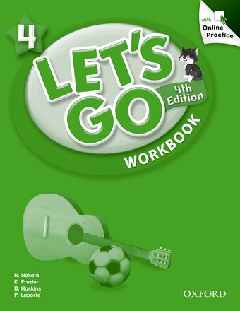 Let's Go 4 Workbook with Online Practice Pack book cover