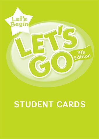 Let's Go Let's Begin Student Cards book cover