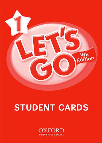 Let's Go 1 Student Cards book cover