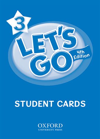 Let's Go 3 Student Cards book cover
