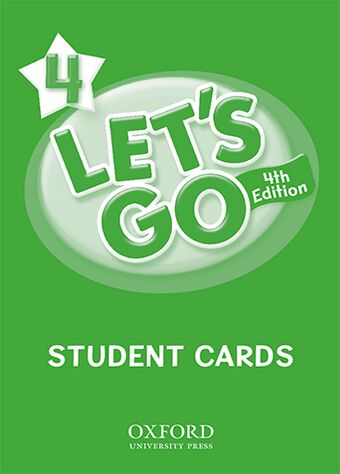 Let's Go 4 Student Cards book cover