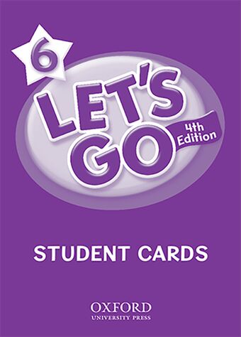 Let's Go 6 Student Cards book cover