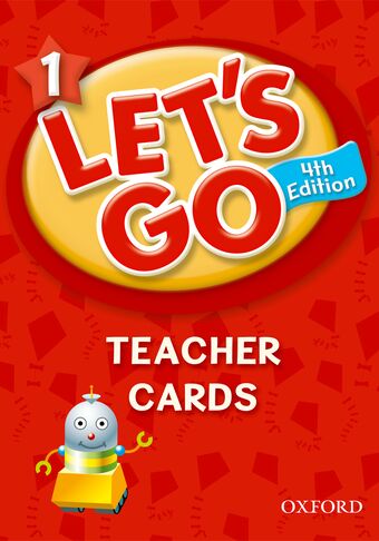Let's Go 1 Teacher Cards book cover