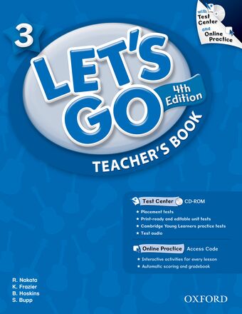 Let's Go 3 Teacher's Book With Test Center Pack book cover