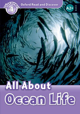 Oxford Read and Discover 4 All About Ocean Life book cover